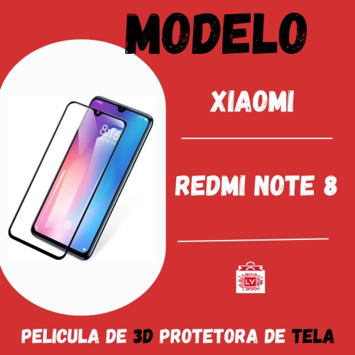 1516-0-Película 3D Xiaomi Redmi Note 8
