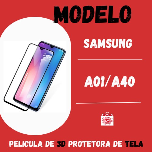 1550-0-Película 3D Samsung A01 / A40 