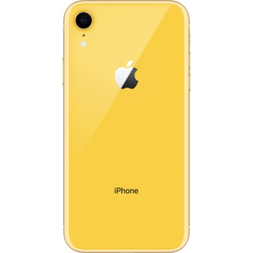 1659-1550-Tampa Traseira De Vidro C/Lente Apple Iphone XR A1984 A2105 Cor : Amarelo 