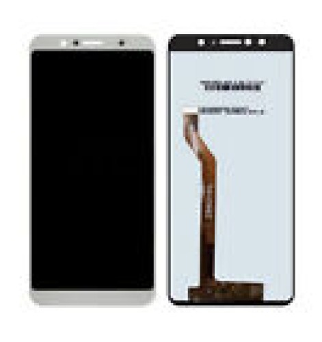 1669-1568-Tela Touch Frontal Asus Zenfone Max Pro (M1) ZB601KL/ZB602KL Cor Branco S/Aro Original