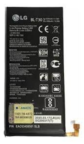 1687-0-Bateria LG K10 Power M320 M320tv Compativel 4500 MAh Modelo : BL-T30