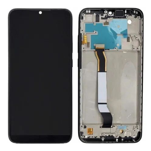 409-1641-Tela Frontal Touch Display Xiaomi Redmi  Note 8 M1908c3jg Cor Preto C/aro Original Nacional