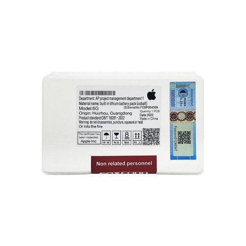 856-1653-Bateria Foxconn iPhone 6g A1549 A1586 Capacidade 1810Mah