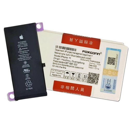 848-1662-Bateria Foxcon iPhone 11 A2111 A2221 A2223 Capacidade 3530 MAh