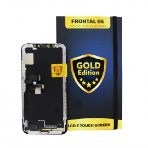 385-1677-Tela Touch Frontal Apple IPhone 11 Pro Max A2161 Gold Edition Modelo GE-838