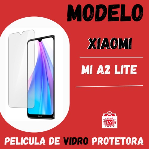 1353-0-Película Protetora De Vidro Normal Xiaomi Mi A2 Lite 