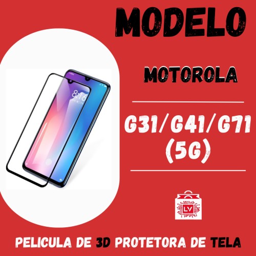 1753-0-Película 3D Motorola G31 / G41 / G71 (5G)