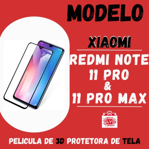 1535-0-Película 3D Xiaomi Redmi Note 11 Pro / Note 11 Pro Plus / Poco X4 Pro