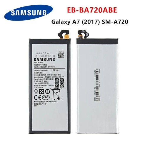 436-0-Bateria Samsung Galaxy A7 2017 Eb-ba720abe Capacidade 3600 mAh
