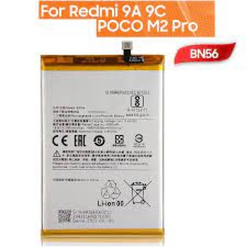 1916-1834-Bateria Xiaomi Redmi 9a / Redmi 9c / Poco M2 Pro Bn56 Capacidade 4900Mah