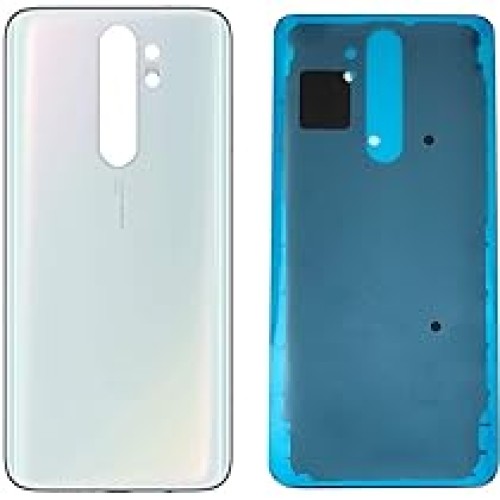2079-1863-Tampa Traseira Xiaomi Redmi Note 8 Pro Cor Branco  S/Lente  Original