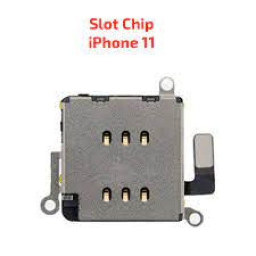 2117-0-Flex Conector Slot Chip Apple Iphone 11 ( A2111 / A2223 / A2221 )