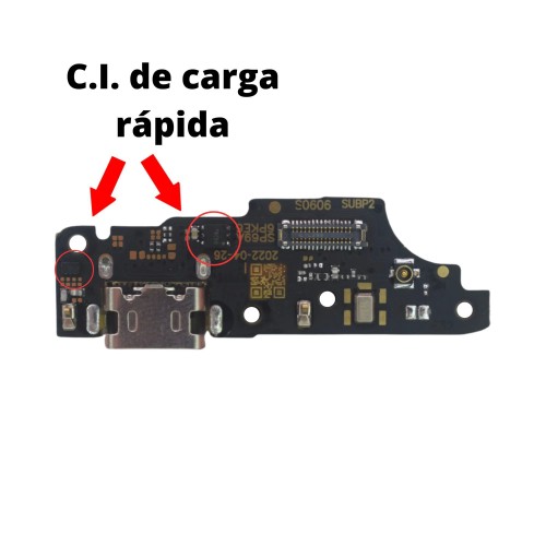 2118-0-Flex Placa Conector De Carga Dock Motorola E32 XT-2227 Original
