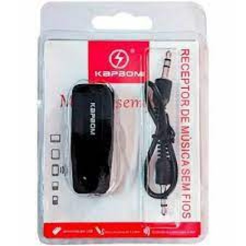 2158-0-Adptador Kapbom Car Bluetooth Para Som De Carro USB P2 Modelo kap-T35
