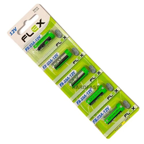 2291-2151-Bateria Pilha  Botão Flex 12V 23A FX-23A Alcalina Cartela