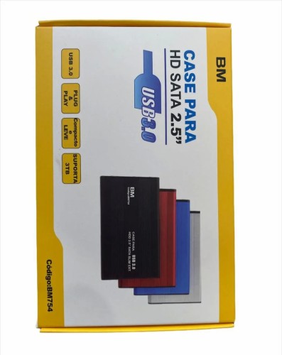 2345-0-CASE PARA HD SATA 2.5 USB 3.0 EXTERNO B-MAX BM-754