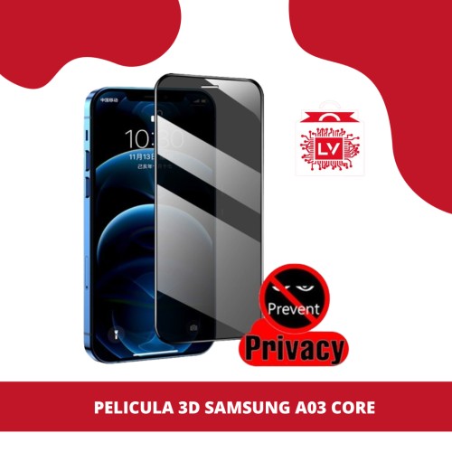 2350-0-Película 3D  Privacidade Samsung A03 Core