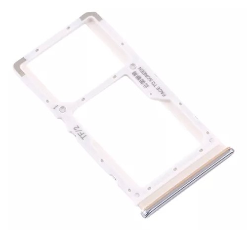 2705-2307-Gaveta Chip Bandeja Xiaomi Note 8 Pro  Original Prata